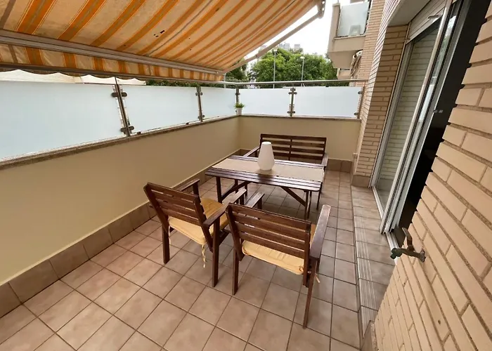 70m2 2bedrooms 25m2terrace, 4pools, 3min Льорет-де-Мар